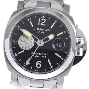 PANERAI Luminor GMT PAM00161 Date black Dial Automatic Men's Watch_808401